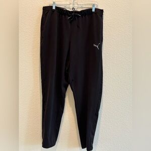 Puma Men’s Light Weight XL Black Jogger Pants